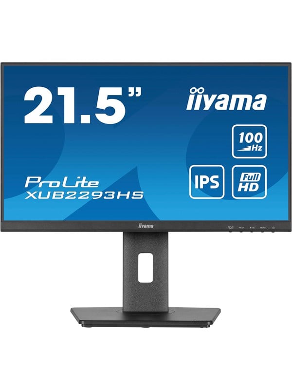iiyama ProLite XUB2293HS-B6 21.5" 1920 x 1080 (Full HD) HDMI DisplayPort 100Hz Pivot Skærm