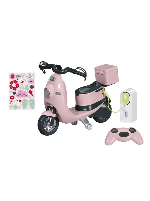 BABY born Dukketilbehør - RC E Scooter - Fjernstyret - 43/36 cm