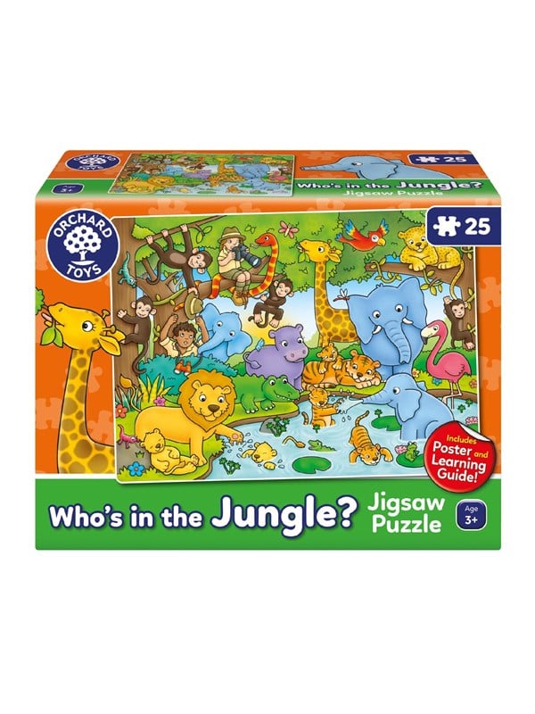 Orchard Who's In The Jungle - Puzzle 25 pcs Floor