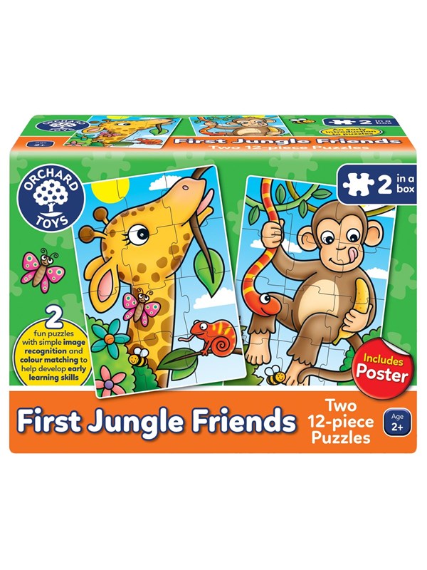 Orchard First Jungle Friends - Puzzle set Floor