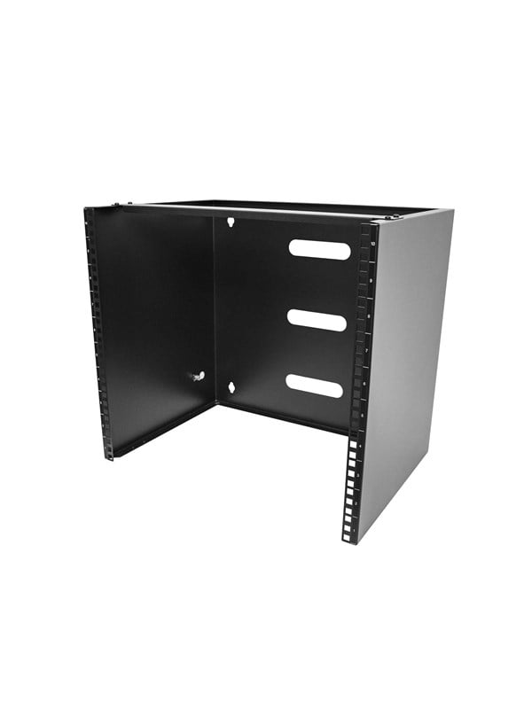 StarTech.com RACK-10U-14-BRACKET 10U Wall Mount Network Rack - 14" (35.5cm) Deep (Low Profile) 19" Patch Panel Bracket for Shallow Server Up to 35kg