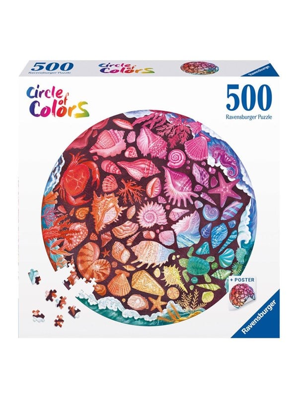 Ravensburger Jigsaw puzzle Circle of Colors Seashells 500 pcs.