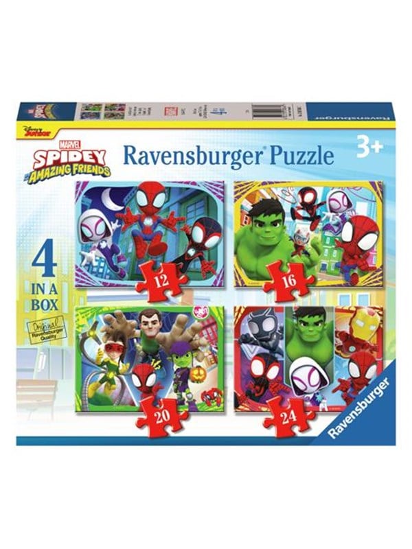 Ravensburger Puslespil - 2x24 Brikker - Spidey and His Amazing Friends