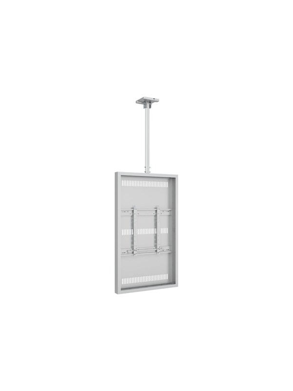 Multibrackets M Pro Series mounting kit - low profile - for LCD display - medium - white - Maks 25 kg - Maks størrelse 55"