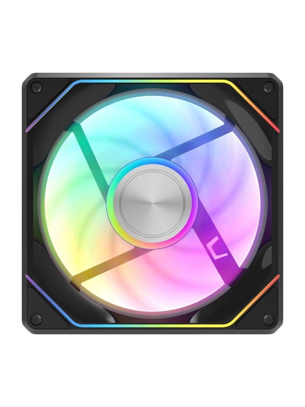 Darkflash Gauss G24 computer fan (black) - Kabinet køler - 120mm - Sort - 33 dBA