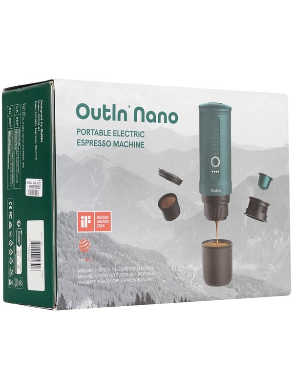 OUTIN Nano 7500mAh Portable Coffee Maker (Turquoise)