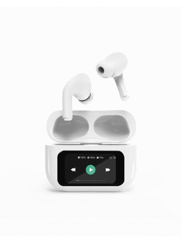 Gembird BT TWS in-ears with LCD display and ANC - Hvid