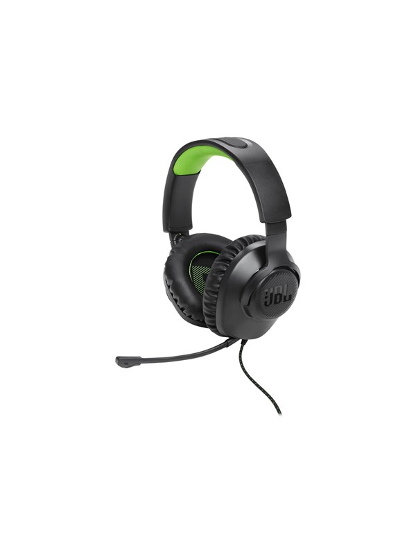 JBL Quantum 100X Gaming Headset (3,5mm) Sort, Grøn