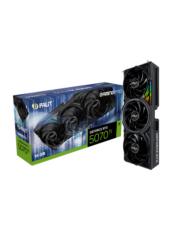 Palit GeForce RTX 5070 Ti GamingPro - 16GB GDDR7 RAM - Grafikkort