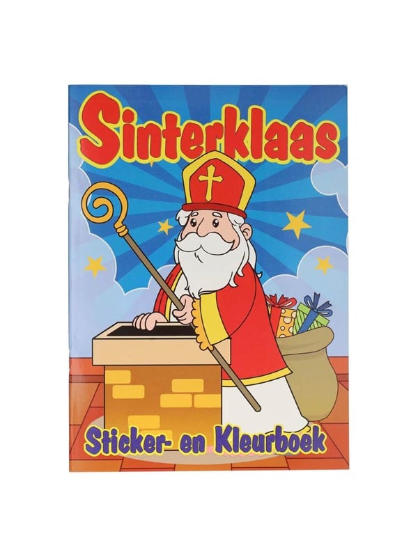 Boek Specials Nederland BV - Sinterklaas Sticker and Coloring Book