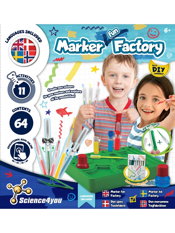 Liniex Science4you Sæt - Marker Factory