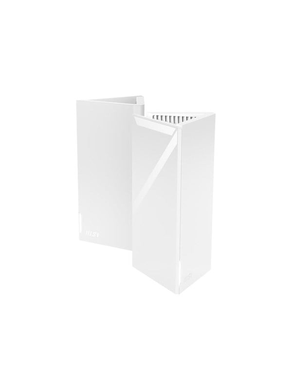 MSI Roamii BE Lite – Wi-Fi system – Wi-Fi 7 – desktop (2-Pack) – Mesh router 802.11a/b/g/n/ac/ax/be (Wi-Fi 7)
