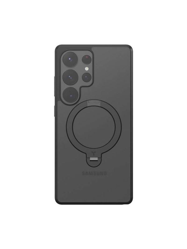 Torras Ostand Spin Series Phone Case for Samsung S25 Ultra (black)