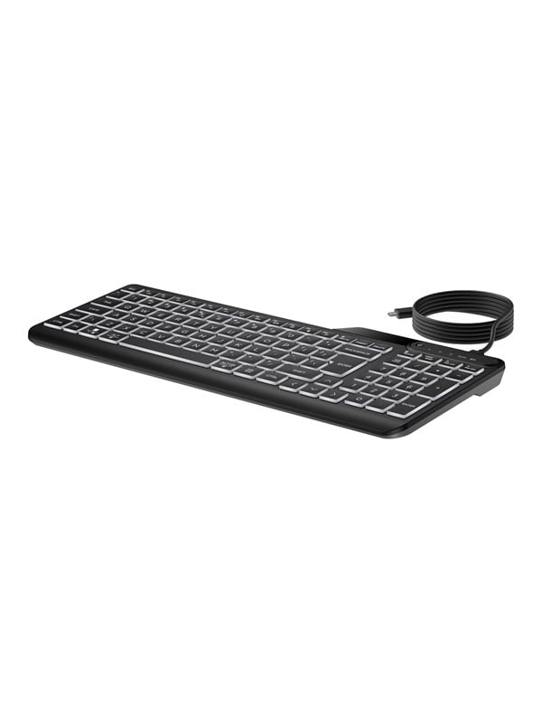 HP 400 - Tastatur - Engelsk - Sort