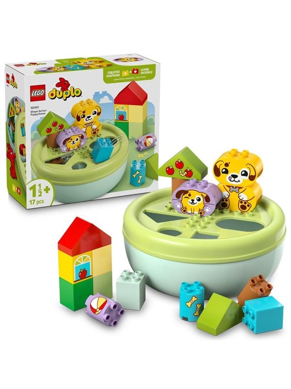 LEGO DUPLO My First - Formsortering: Hvalpehus (10441)