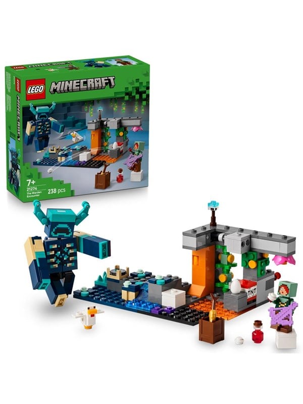 LEGO Minecraft 21274 Warden-mødet billede