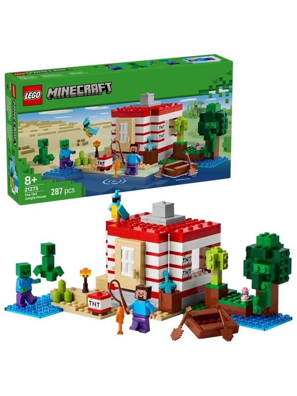 LEGO Minecraft 21275 TNT-junglehuset billede