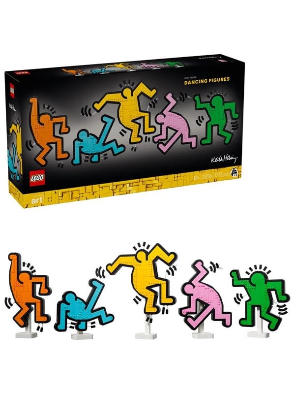 LEGO Art 31216 Keith Haring - Dansende figurer
