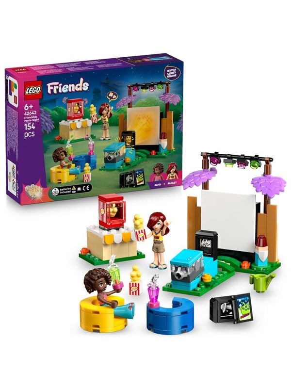 LEGO 42642 Friends Movie Night with Friends - GEEKD.dk
