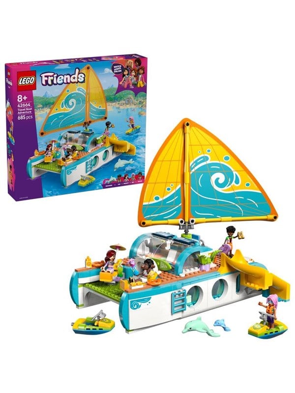 LEGO Friends 42664 Eventyrfyldt bådrejse billede