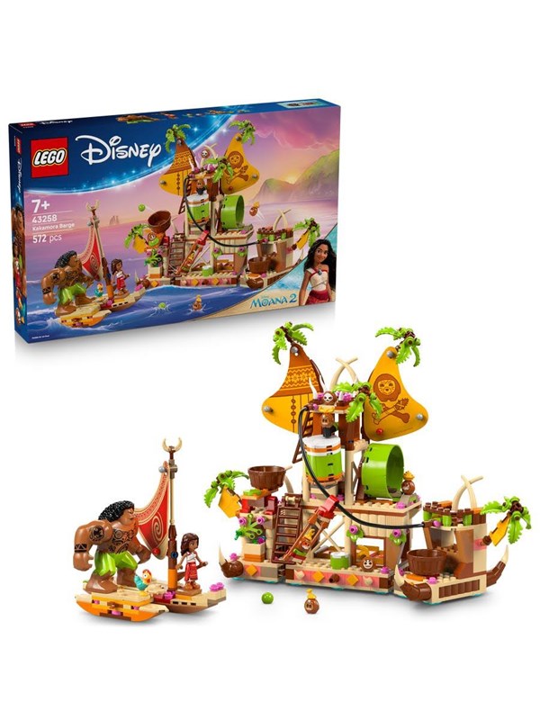 LEGO ® Disney - Vaiana 2 - Kakamora-båd 43258 - 572 Dele