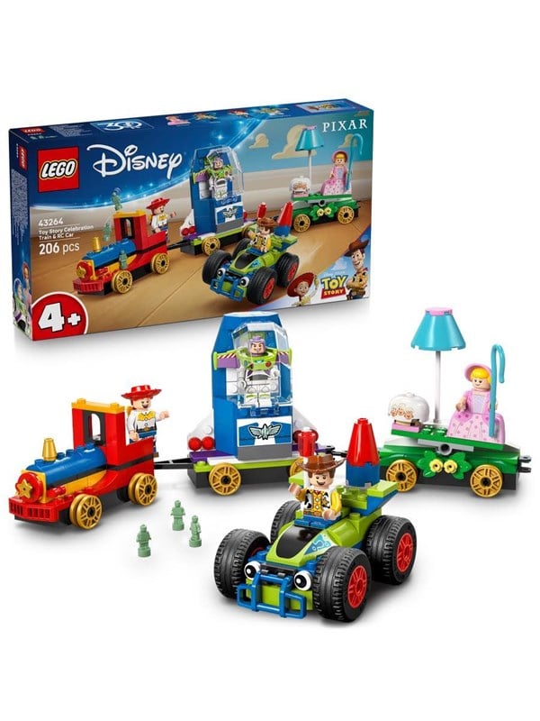 LEGO Disney 43264 Toy Story-fejring: Tog og fjernstyret bil billede