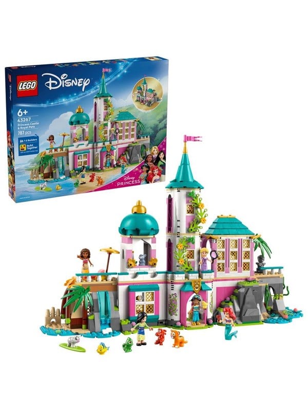 LEGO Disney 43267 Prinsesseslot og royale kæledyr billede