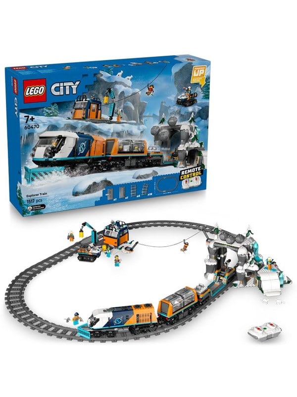 LEGO City 60470 Polarforskernes arktiske eksprestog billede