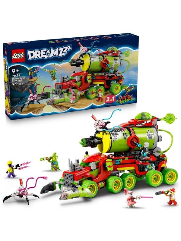 LEGO ® DREAMZzz - Mateos Spraydåsevogn 71499 - 929 Dele