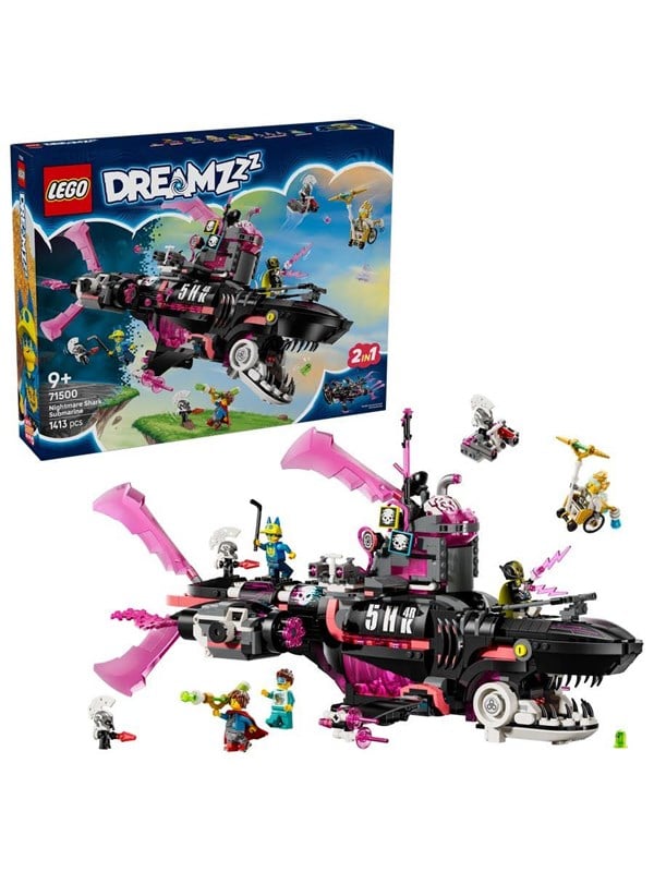 LEGO 71500 DREAMZz Nightmare Shark Submarine - GEEKD.dk