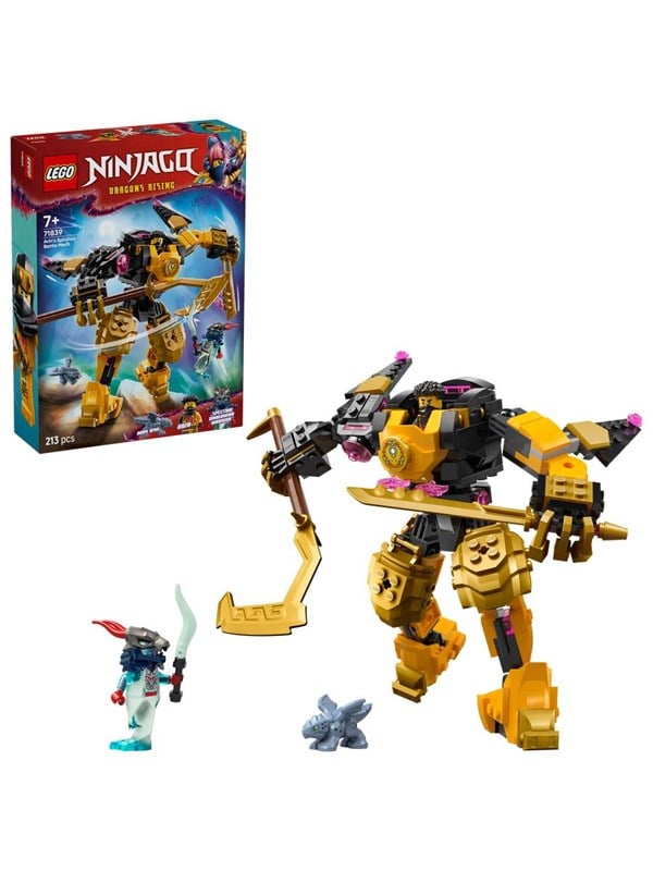 LEGO Ninjago 71839 Arins Spinjitzu-kamprobot billede