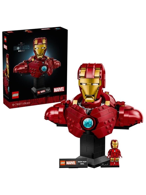 LEGO Super Heroes 76327 Iron Man MK4-buste billede