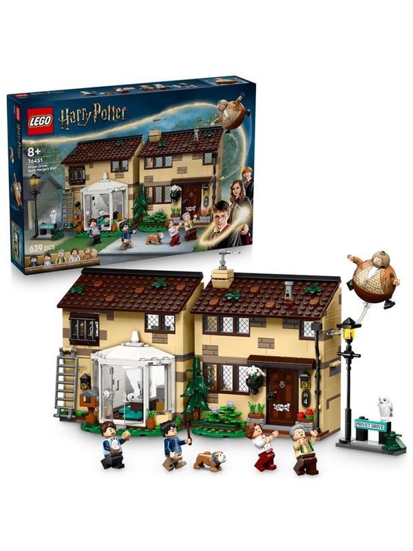 LEGO 76451 Harry Potter Privet Drive: Aunt Marge's Visit - GEEKD.dk