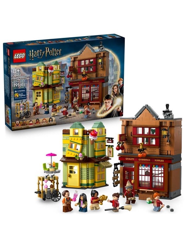 LEGO Harry Potter 76452 Kvalitetsudstyr til Quidditch™ og Iscafé