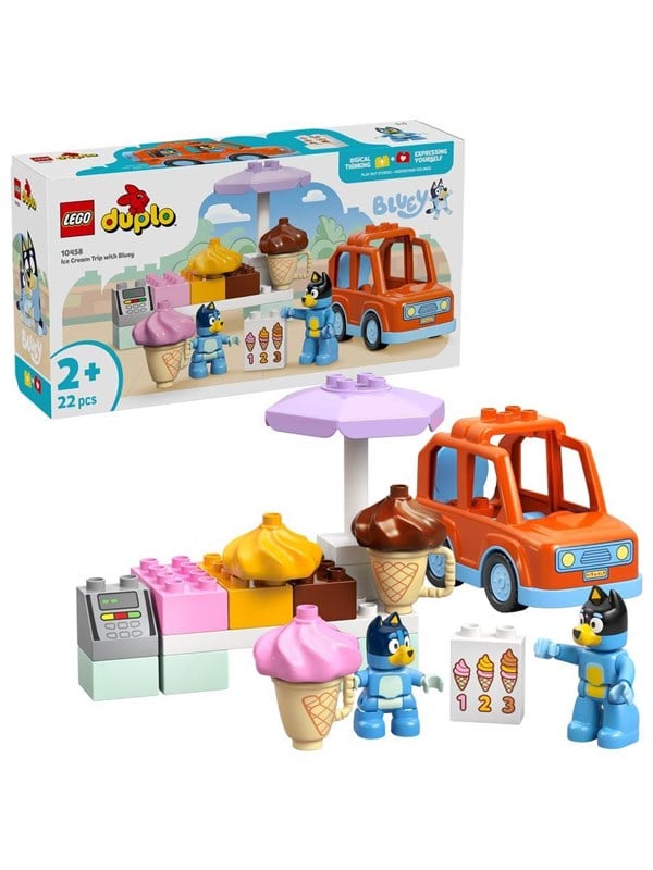 LEGO Bluey 10458 Is-udflugt med Bluey