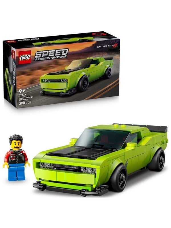 LEGO Speed Champions 77237 Dodge Challenger SRT Hellcat-sportsvogn billede