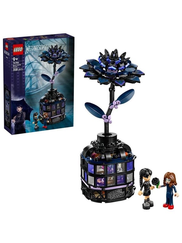LEGO Wednesday 76784 Sort dahlia-blomst LEGO Wednesday 76784 Sort dahlia-blomst