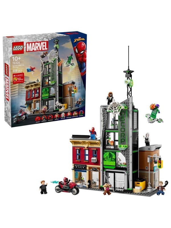 LEGO Super Heroes - Spider-Man vs. Oscorp - GEEKD.dk