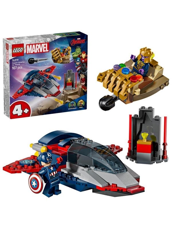 LEGO - Super Heroes - Captain America vs. Thanos (76319) - GEEKD.dk