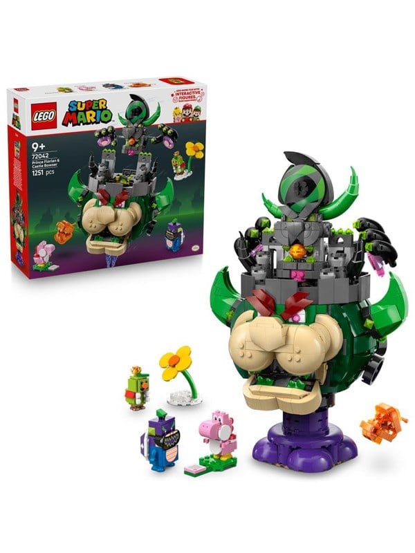 LEGO ® Super Mario - Prince Florian Og Castle Bowser 72042 - 1251