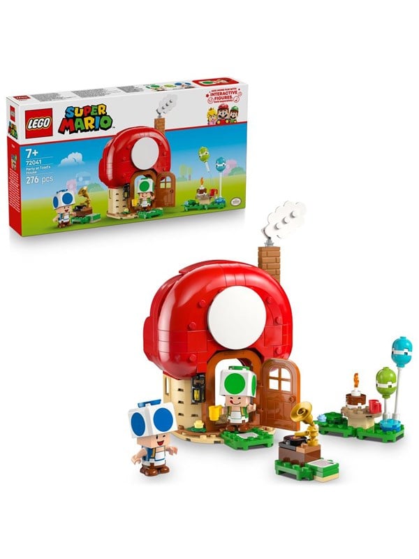LEGO - Super Mario - Party at Toad's House (72041) - GEEKD.dk