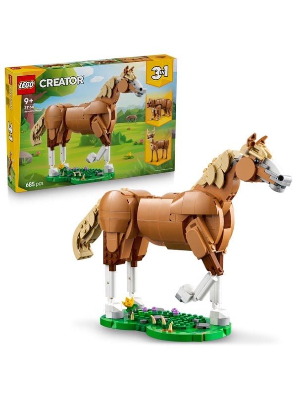 LEGO Creator 31166 Smuk hest billede