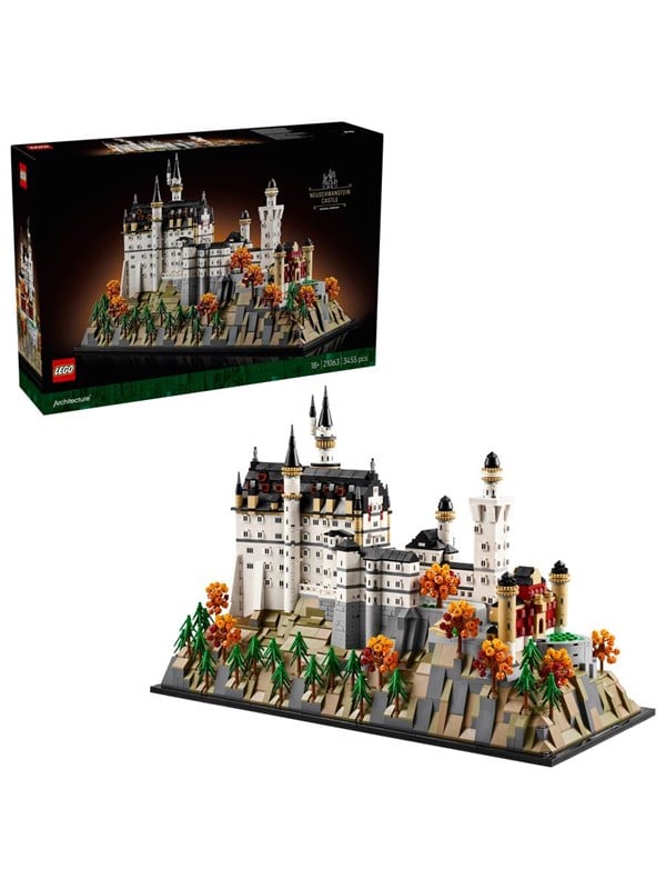 LEGO ® Architecture - Neuschwanstein Slot 21063 - 3455 Dele