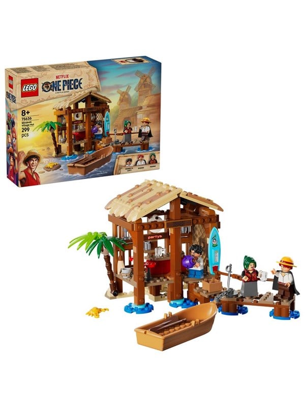 LEGO ® One Piece - Hytte i Windmill-landsbyen 75636 - 299 Dele