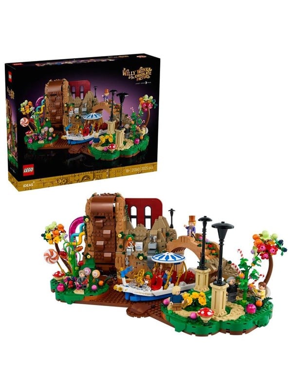 LEGO Ideas 21360 Willy Wonka og chokoladefabrikken billede