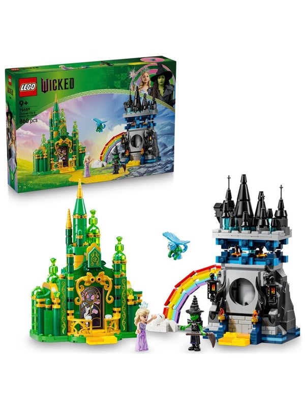 LEGO Wicked 75689 Emerald City og Kiamo Ko-slottet billede