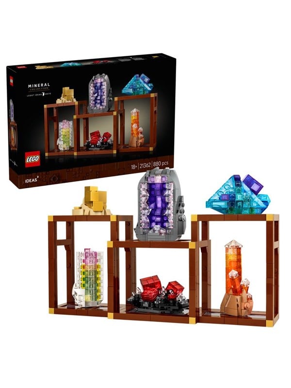 LEGO - LEGO Ideas - Mineral Collection (21362) - GEEKD.dk