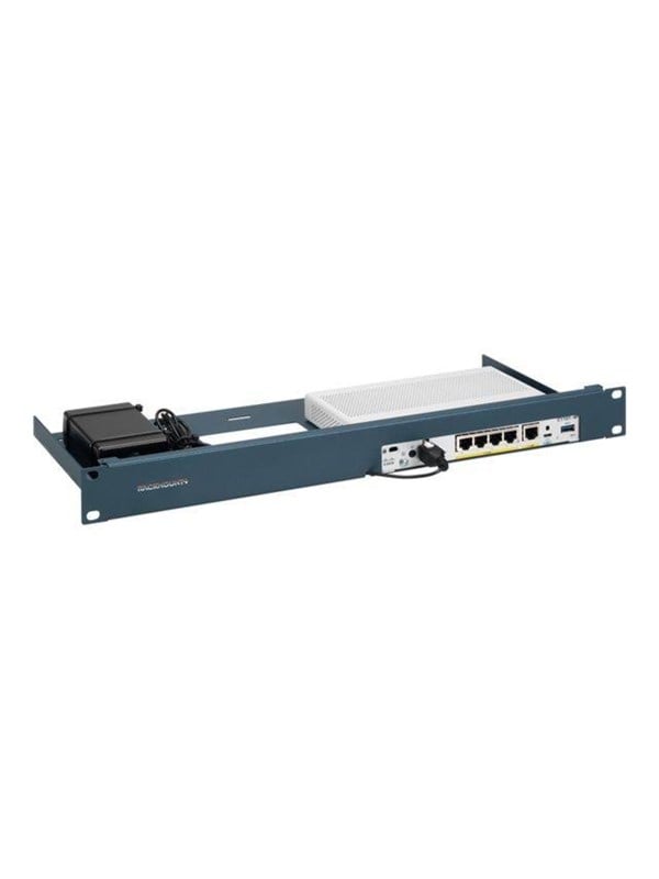 Rackmount.IT RM-CI-T21 - Monteringspakke for netværksudstyr - stativmonterbar - cisco metallisk blå - 1U - 19 - for P/N: AC-BP3-CBL