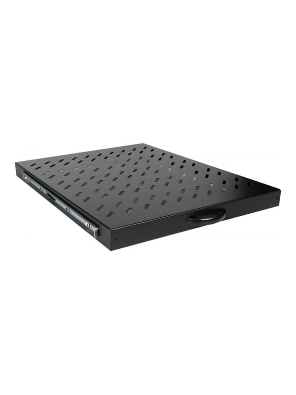 EQUIP udtrækshylde 19" 1U - 800 mm, sort