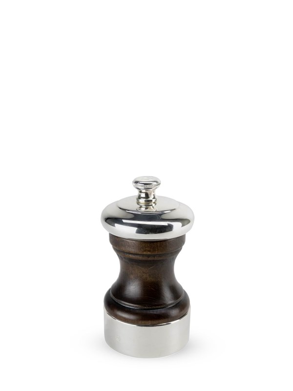 Peugeot Palace saltkværn Brun / Sølvbelagt 10cm